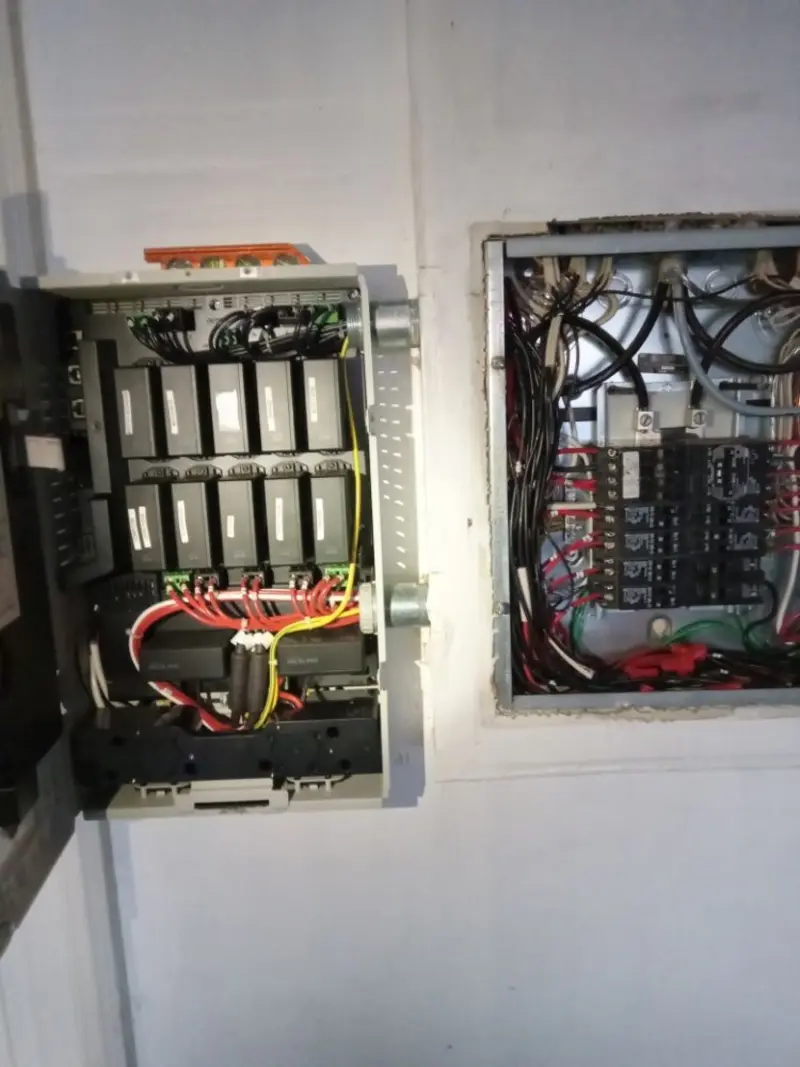 Electrical panel upgrade completed for Indoor Lighting Installation in Lakewood